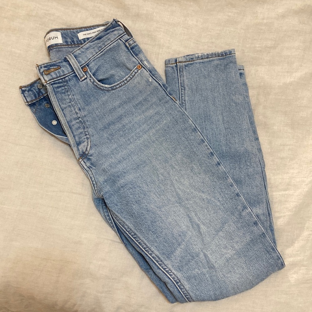 Denim Forum Jeans from Aritzia